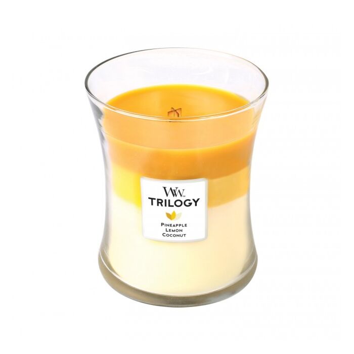 WoodWick Trilogy Medium Candle - Fruits of Summer-1